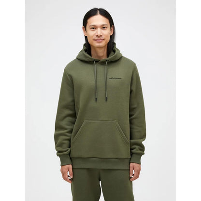 Peak Performance Herren Original Small Logo Hood Pine Needle