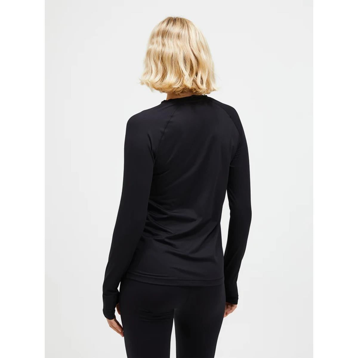 Peak Performance Damen FWT Spirit Crew Synthetic Baselayer Schwarz