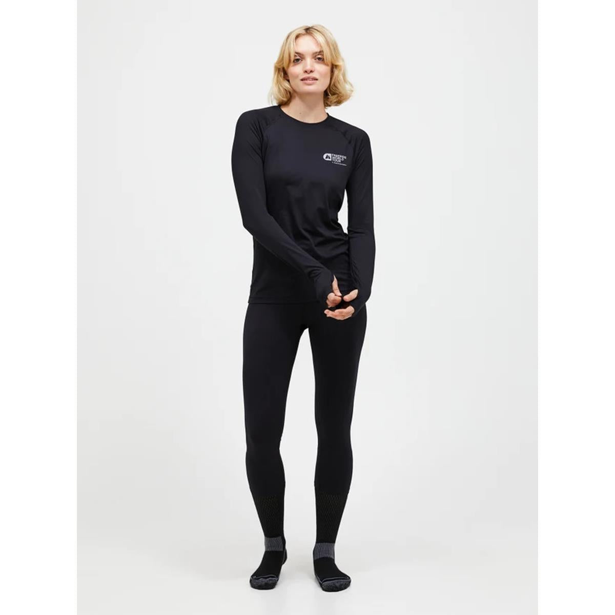 Peak Performance Damen FWT Spirit Crew Synthetic Baselayer Schwarz, image 3 of 5