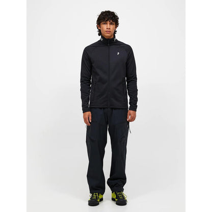 Peak Performance Herren Rider Essentials Midlayer Zip Jacket Schwarz
