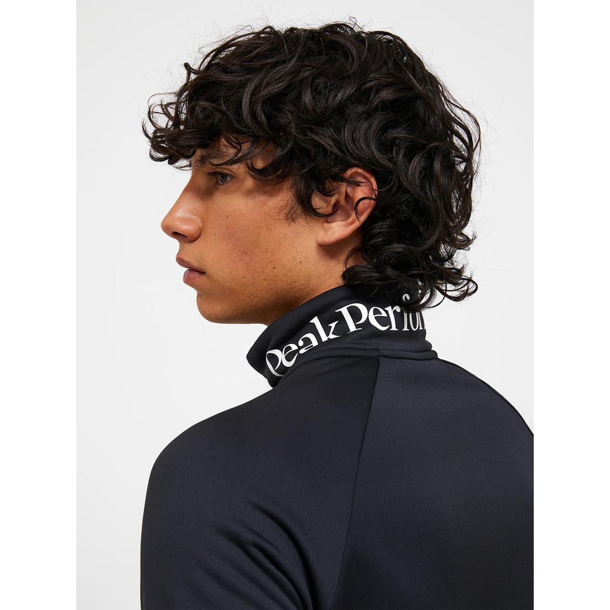 Peak Performance Herren Rider Essentials Midlayer Zip Jacket Schwarz