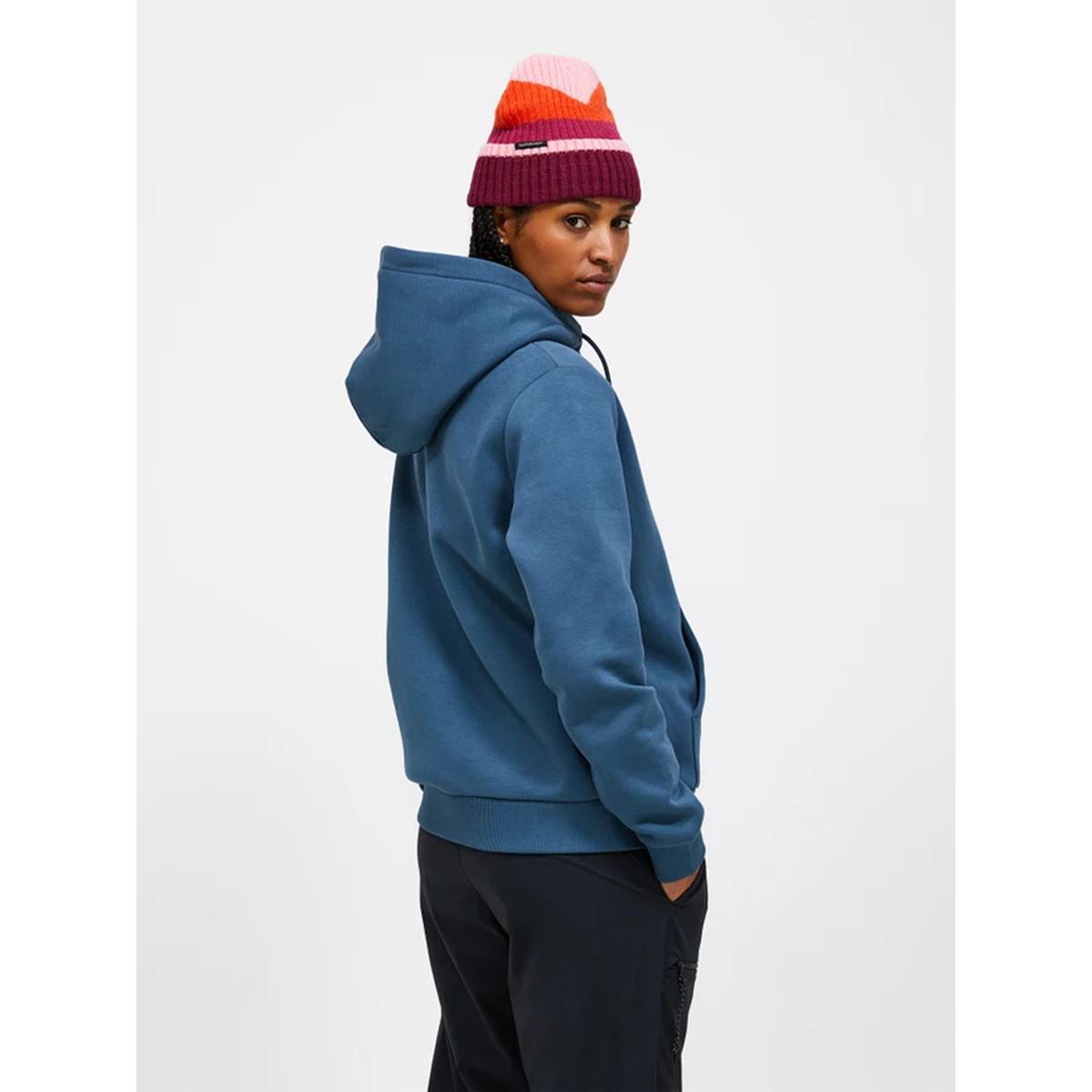 Peak Performance Damen Original Small Logo Hood Mountain Lake