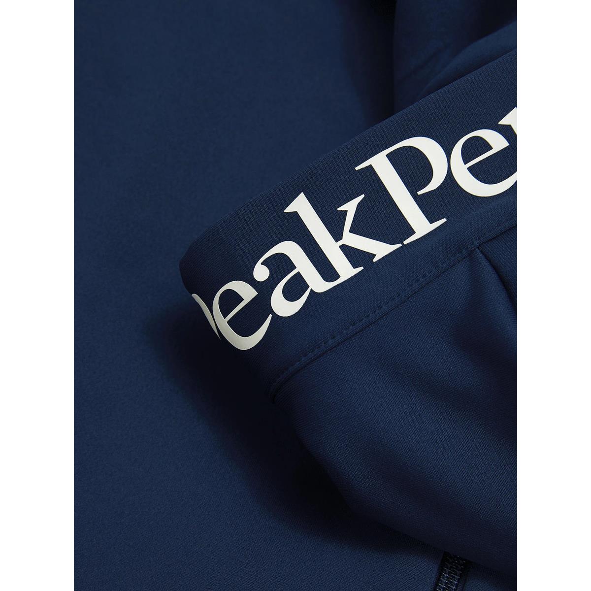 Peak Performance Herren Rider Essentials Midlayer Zip Hood Blue Shadow