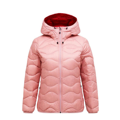 Peak Performance W Helium Down Hood Jacket warm blush Damen Daunenjacke