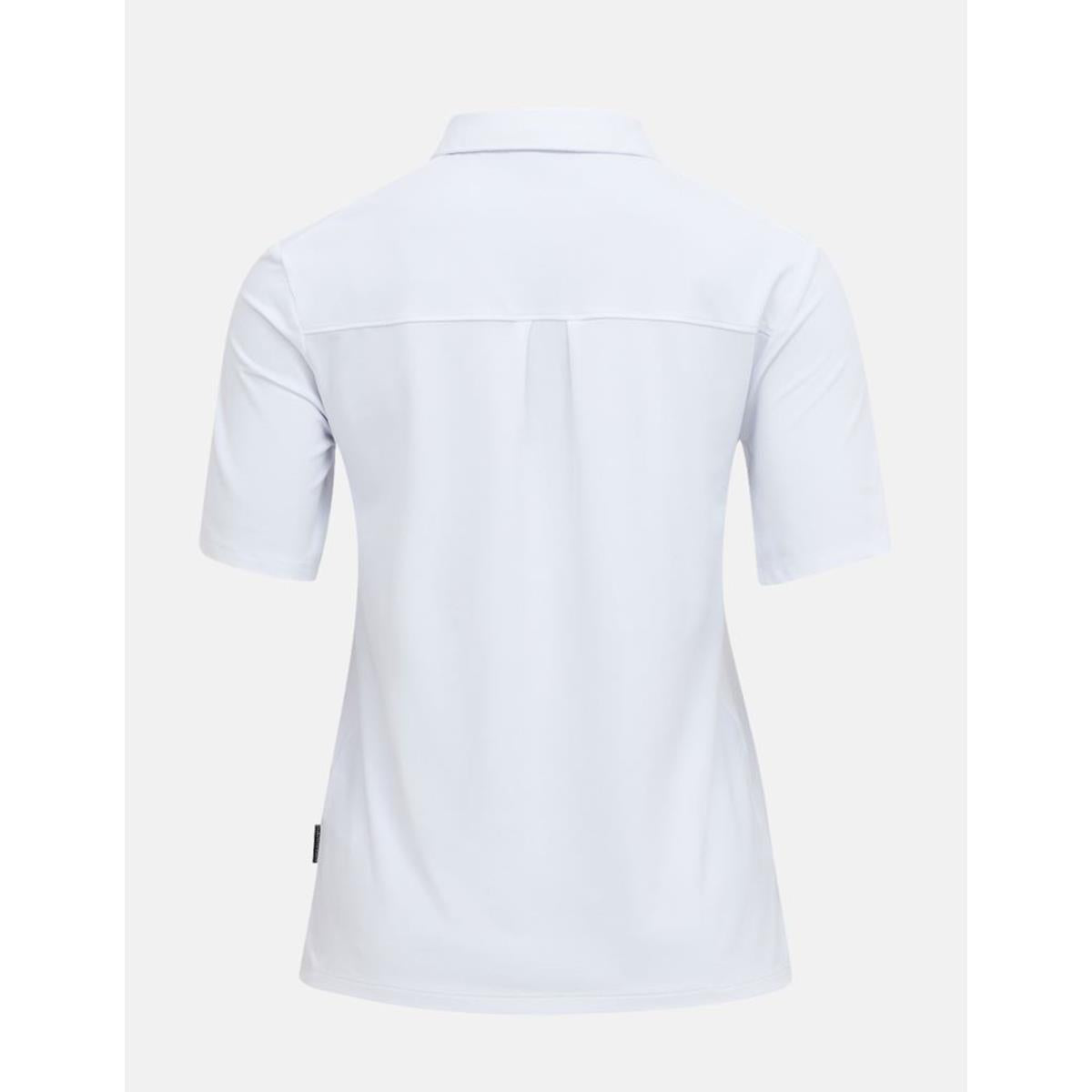 Peak Performance W Comfort Zip Polo Women white Damen T-Shirt, image 2 of 4