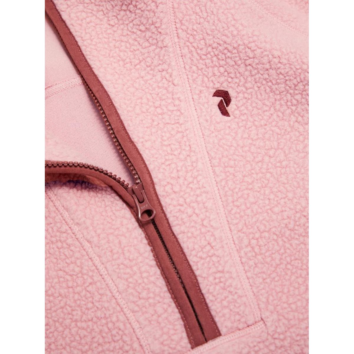 Bild 1 W NatureRush Pile Half Zip warm blush/wild rouge