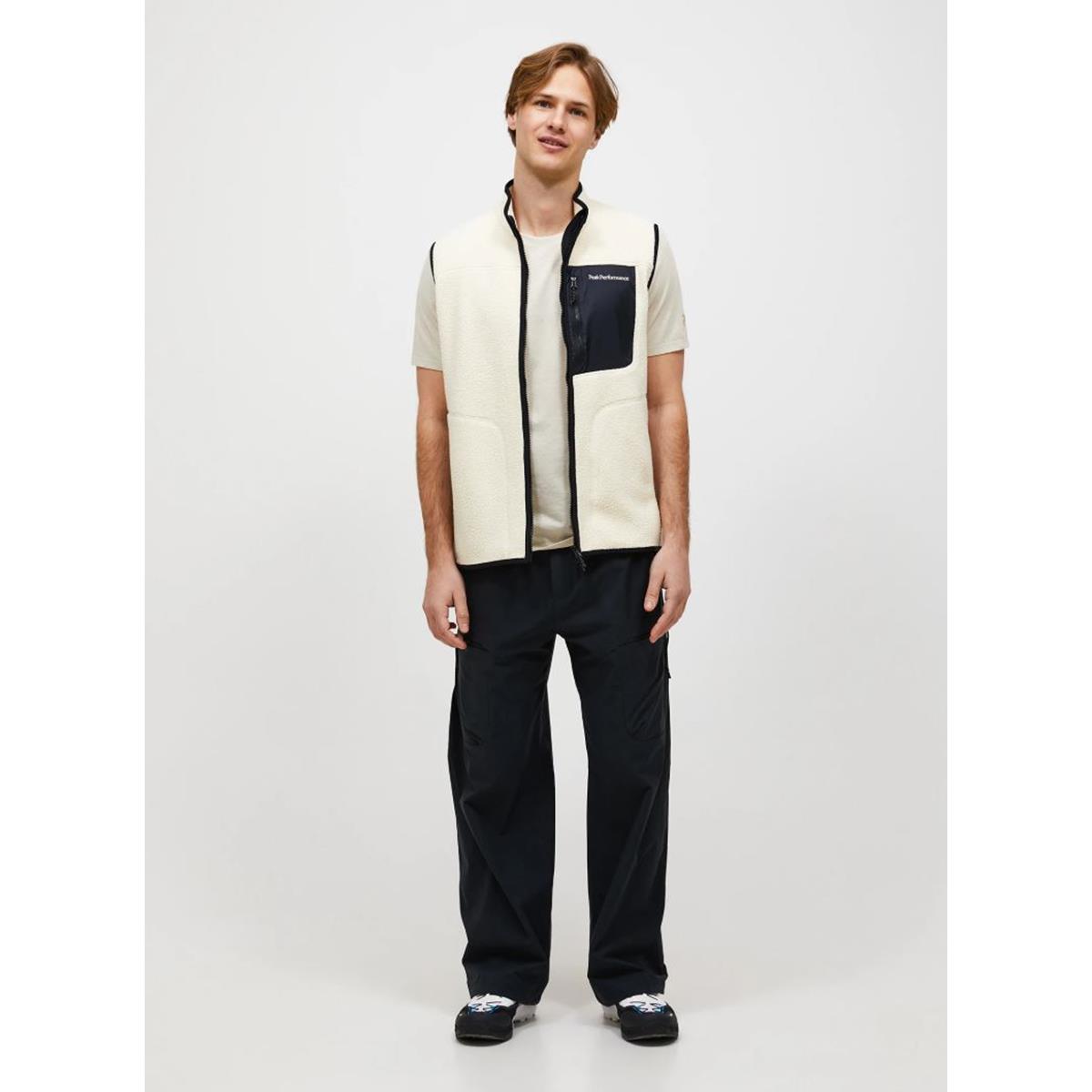 Bild 1 M NatureRush Pile Vest sand fog/black