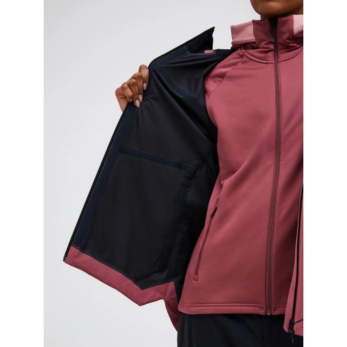Peak Performance W Commuter Hipe 3L Shell Jacket wild rouge Damen Regenjacke