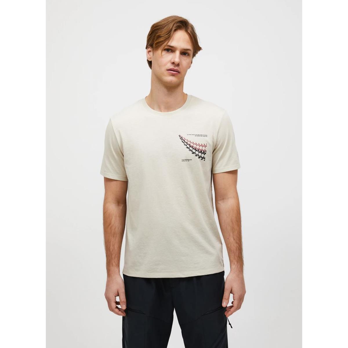 Bild 1 M Explore Graphic Tee sand fog/wild rouge