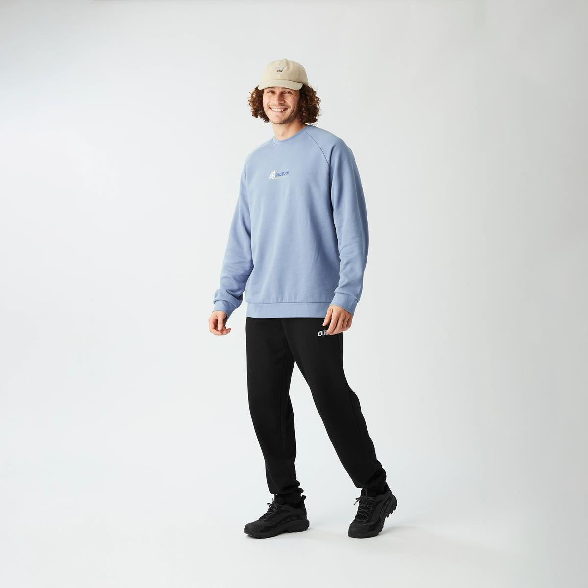 Picture Toanah Crew Sweat-Shirt Men stonewash