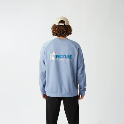Picture Toanah Crew Sweat-Shirt Men stonewash