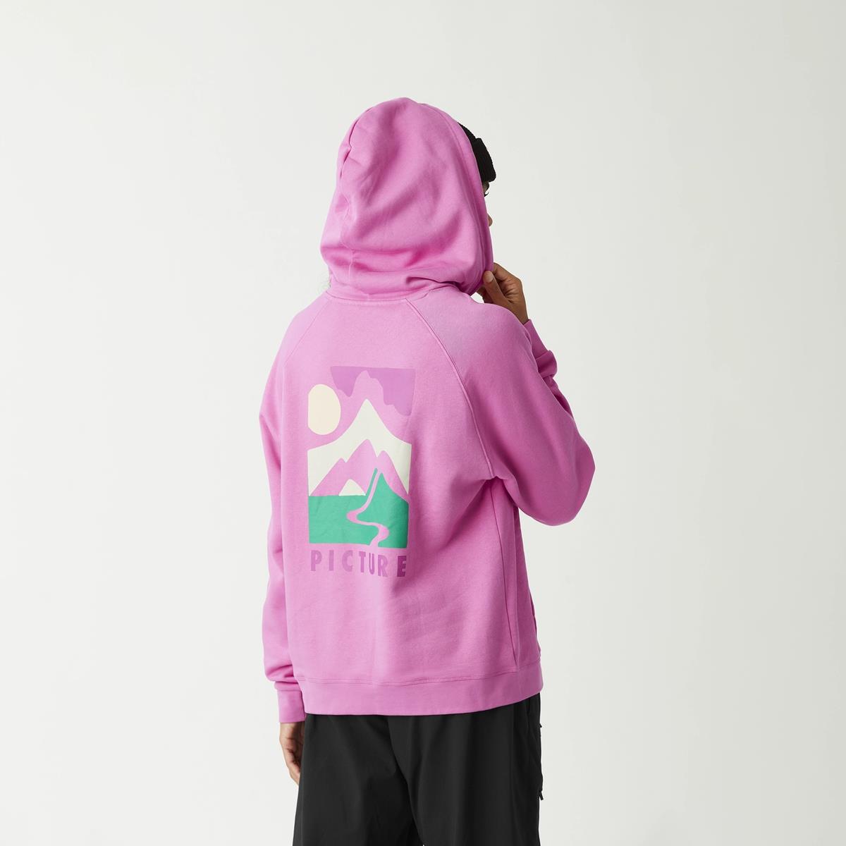 Picture Quenar Hoodie Women super pink