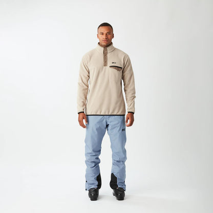 Picture Arcca 1/4 Fleece Men pure cashmere