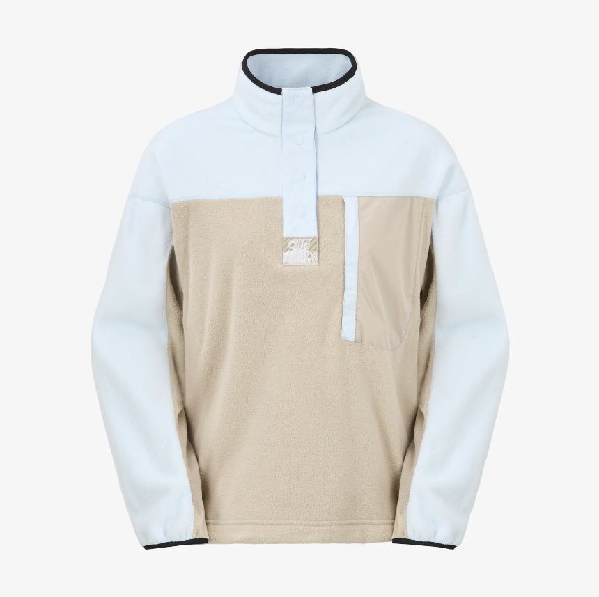 Arcca 1/4 Fleece W pure cashmere