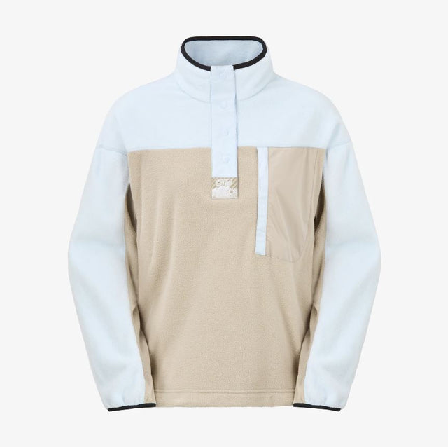 Arcca 1/4 Fleece W pure cashmere