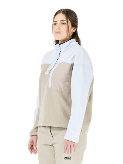 Arcca 1/4 Fleece W pure cashmere