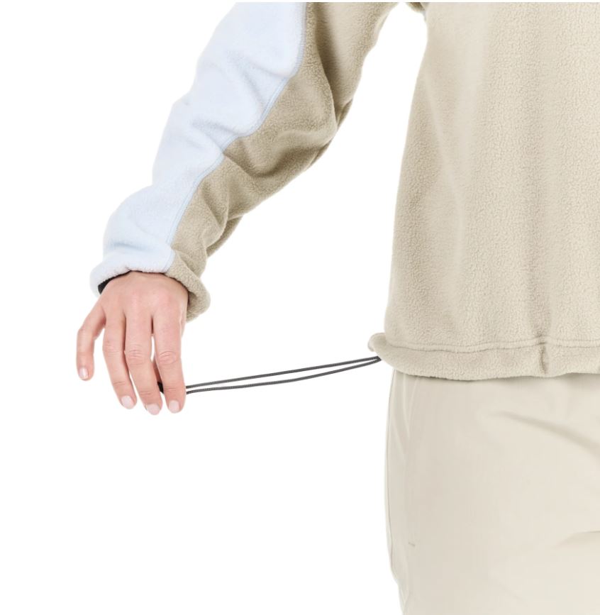 Arcca 1/4 Fleece W pure cashmere