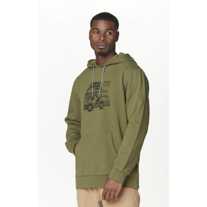 Picture - D&S DOGTRAVEL HOODIE -Army Green - Herren