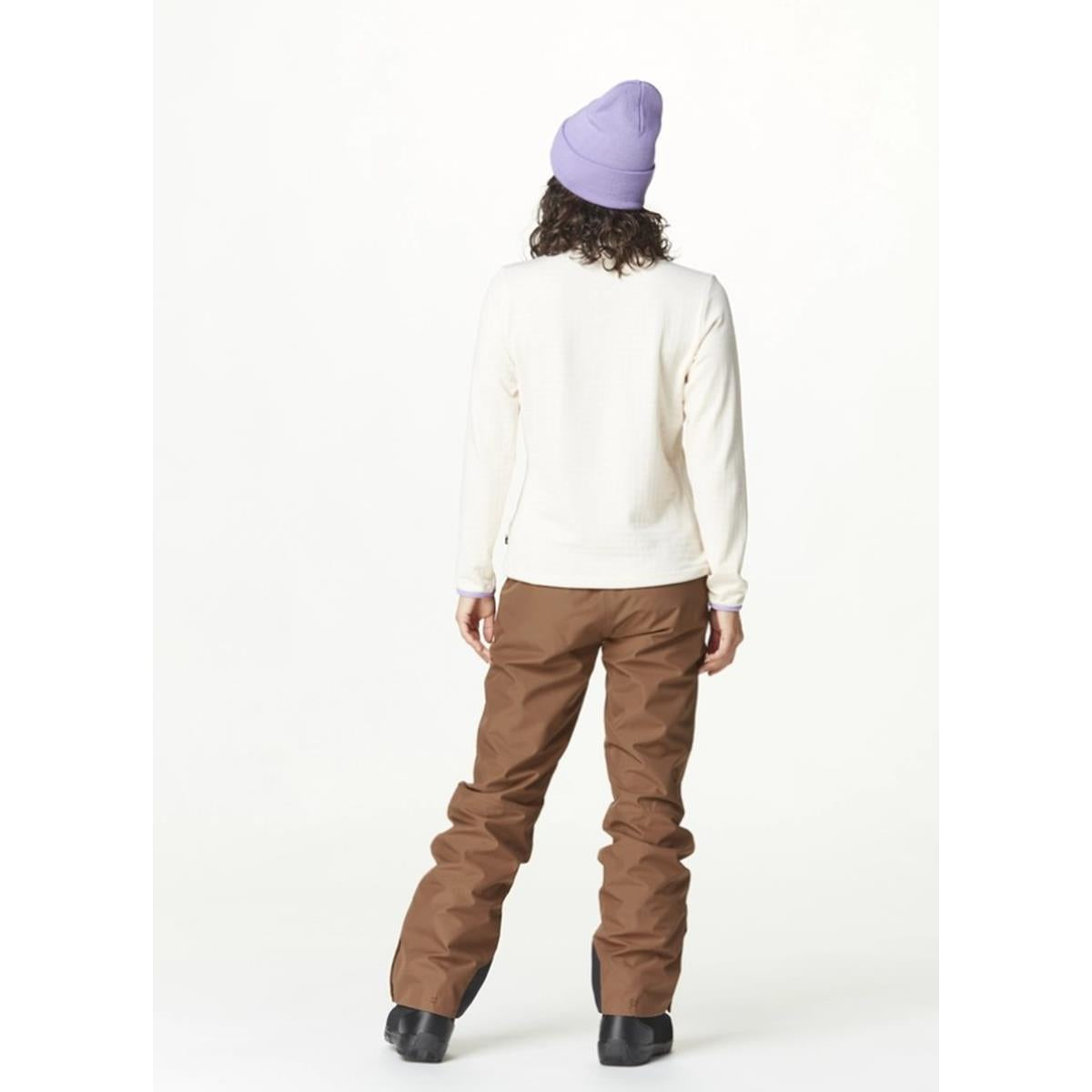 Picture - BAKE W 1/4 GRID FLEECE - Vanilla- Damen