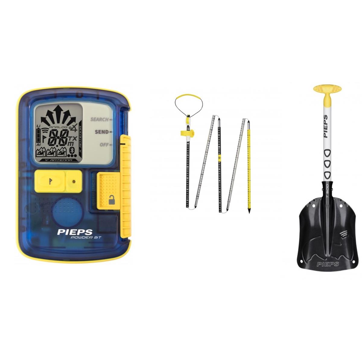 Pieps Set Powder BT Light LVS, Sonde, Schaufel