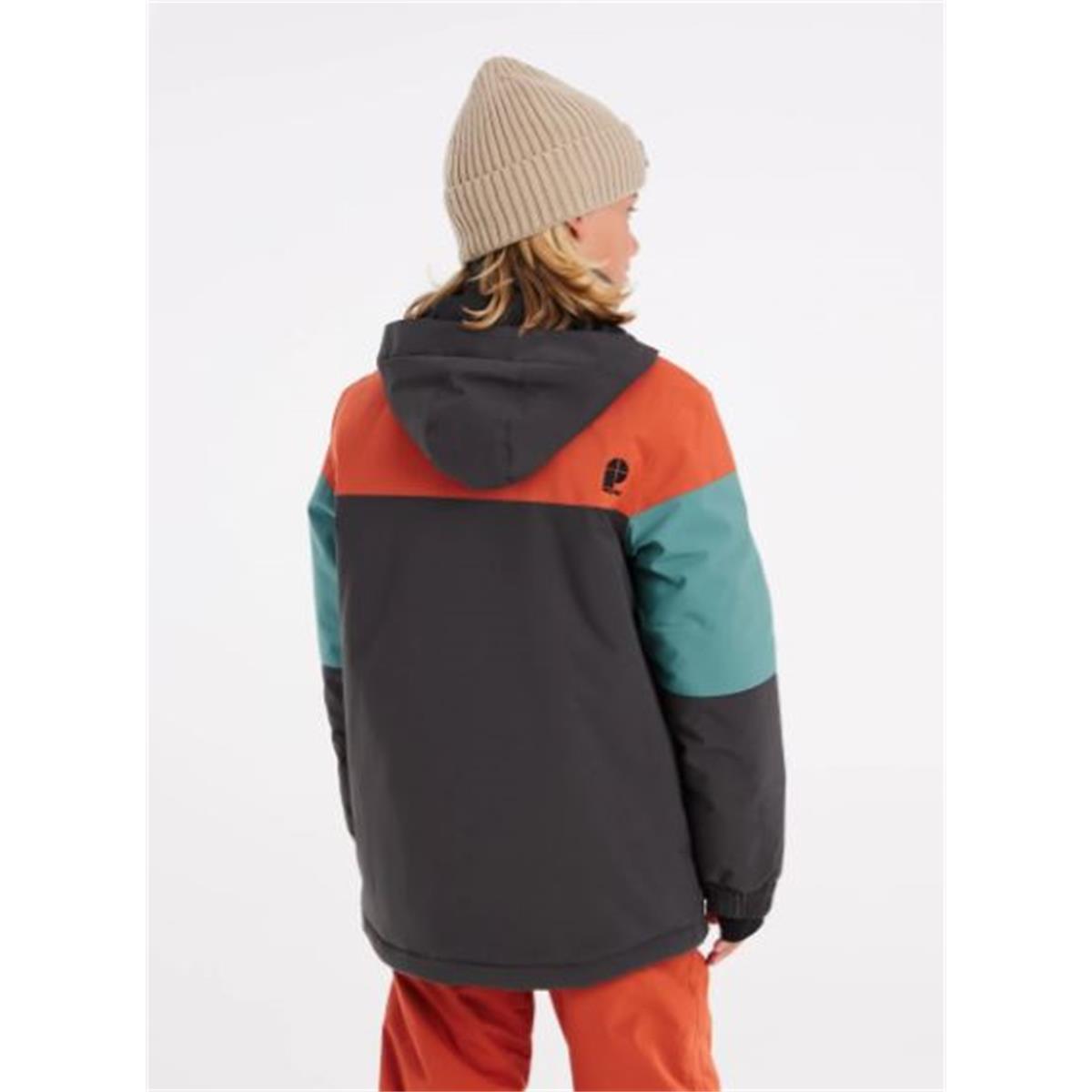 Protest Pecker Jr deep grey Kinder Skijacke