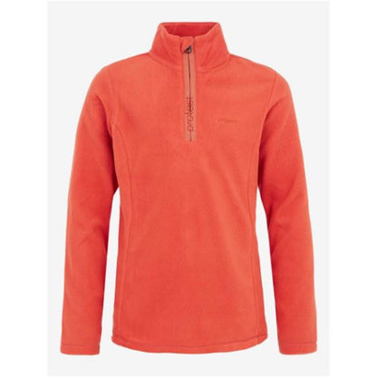 Protest Mutey Jr 1/4 Zip Top tosca red Kinder Rolly
