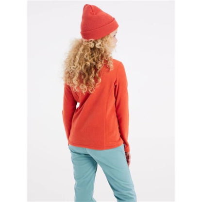 Protest Mutey Jr 1/4 Zip Top tosca red Kinder Rolly