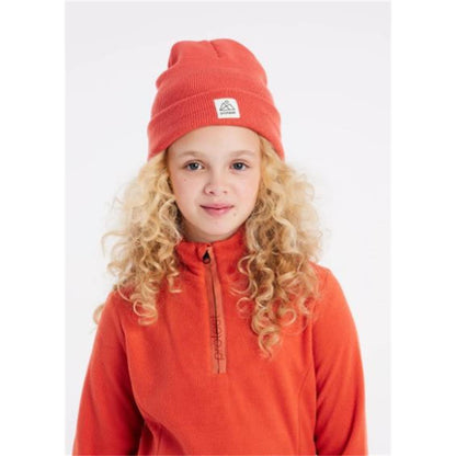 Protest Mutey Jr 1/4 Zip Top tosca red Kinder Rolly