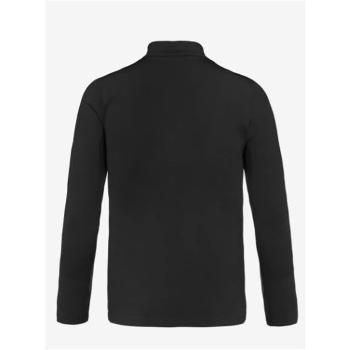Protest Will 1/4 Zip Top M true black Herren Rolly