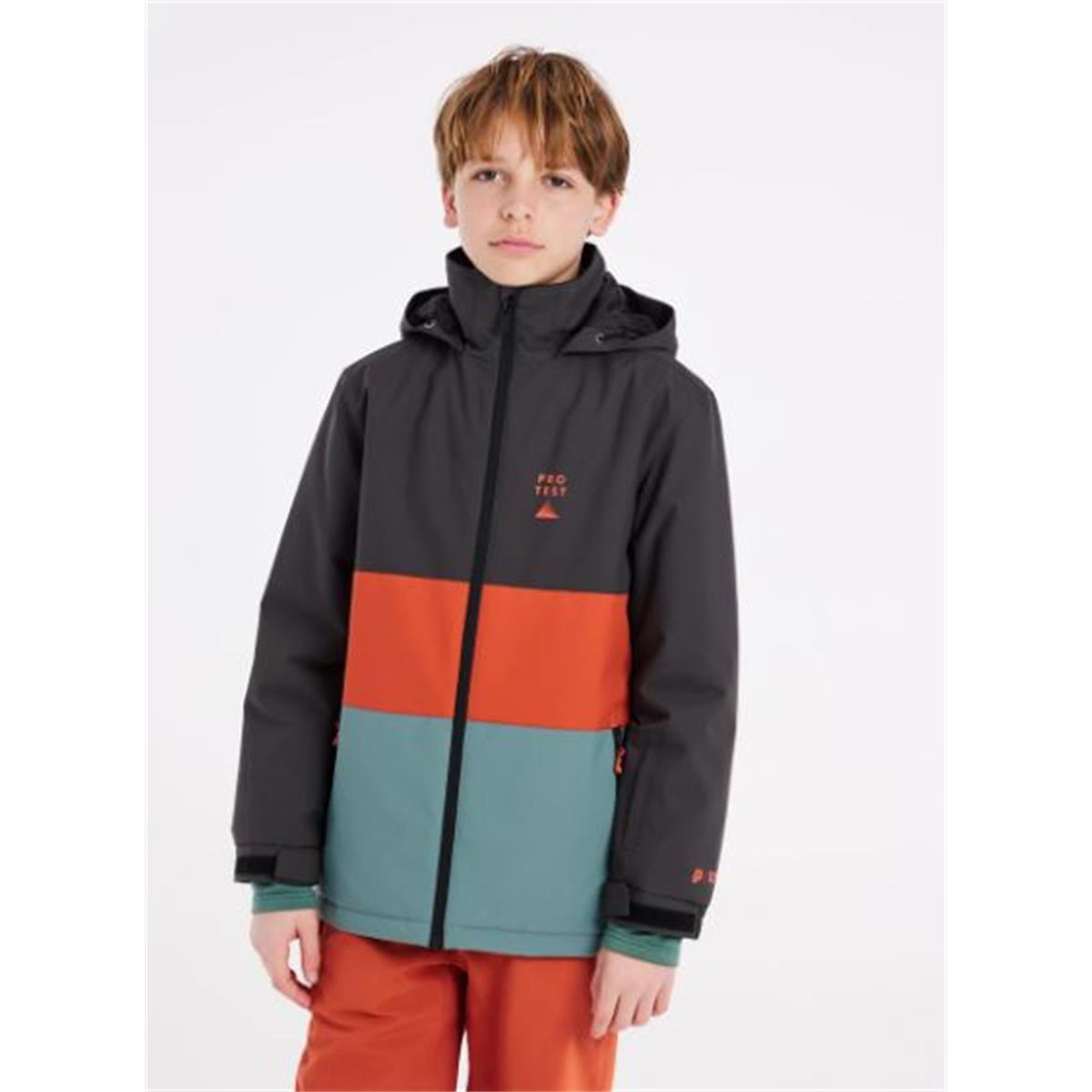 Protest Skimmer Jr deep grey Kinder Skijacke
