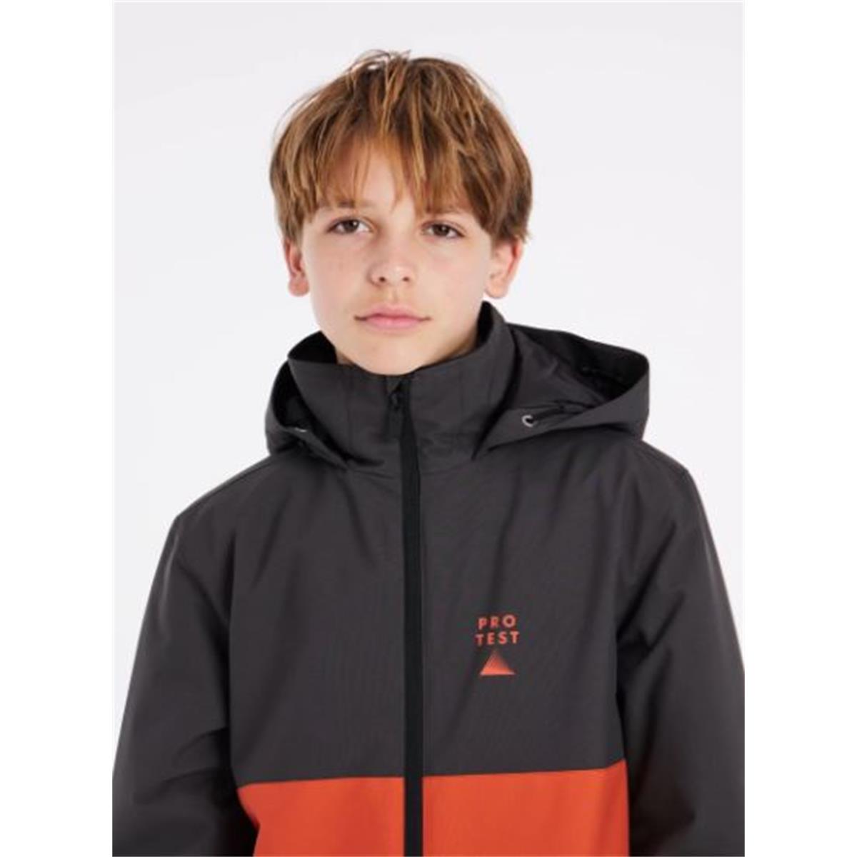 Protest Skimmer Jr deep grey Kinder Skijacke