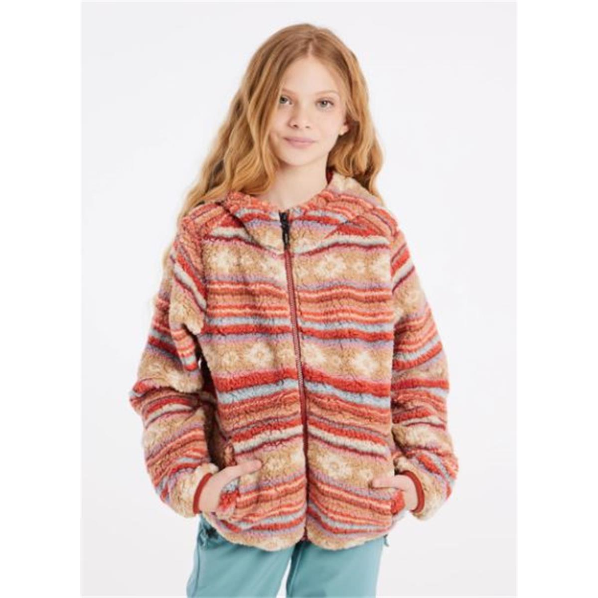 Protest Pansy Jr urulu rust Kinder Fleecejacke