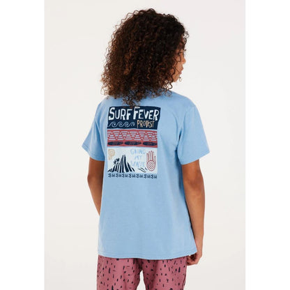 Protest Robbie Jr dusk blue Kinder T-Shirt