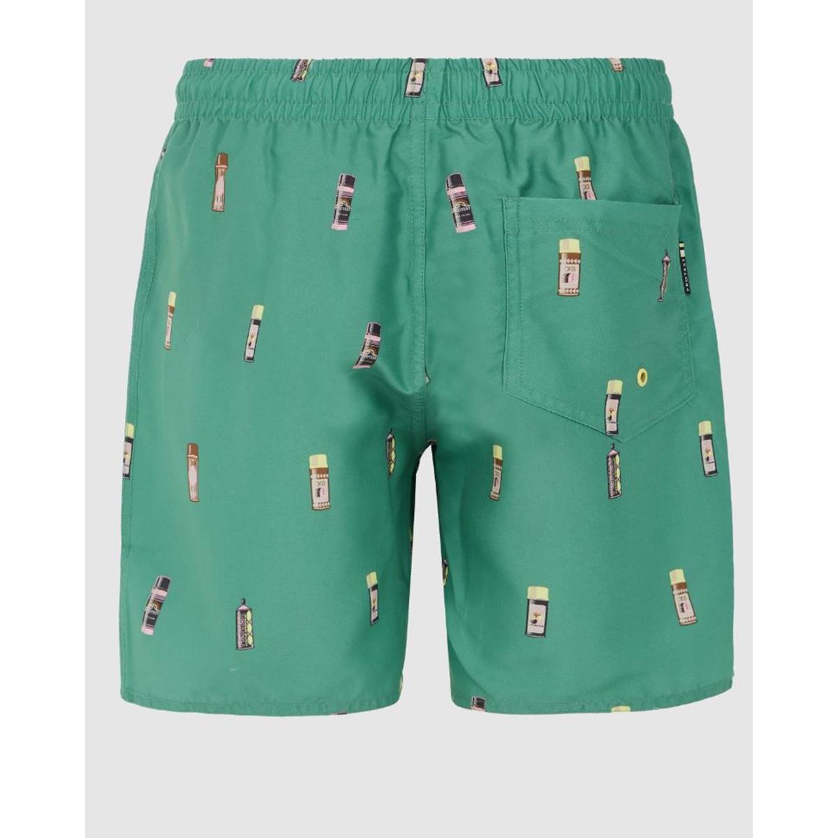 Protest Bitmap Jr frosty green Kinder Badehose