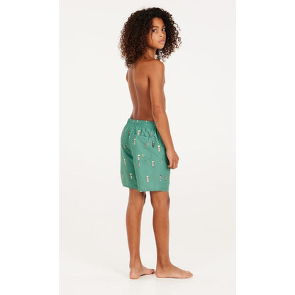 Protest Bitmap Jr frosty green Kinder Badehose