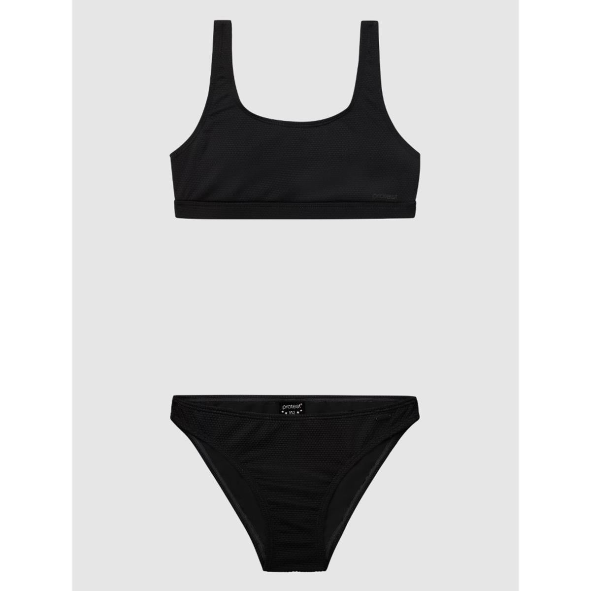 Protest Rose Jr true black Kinder Bikini