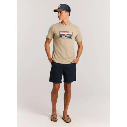 Protest Hanwell M bamboo beige Herren T-Shirt