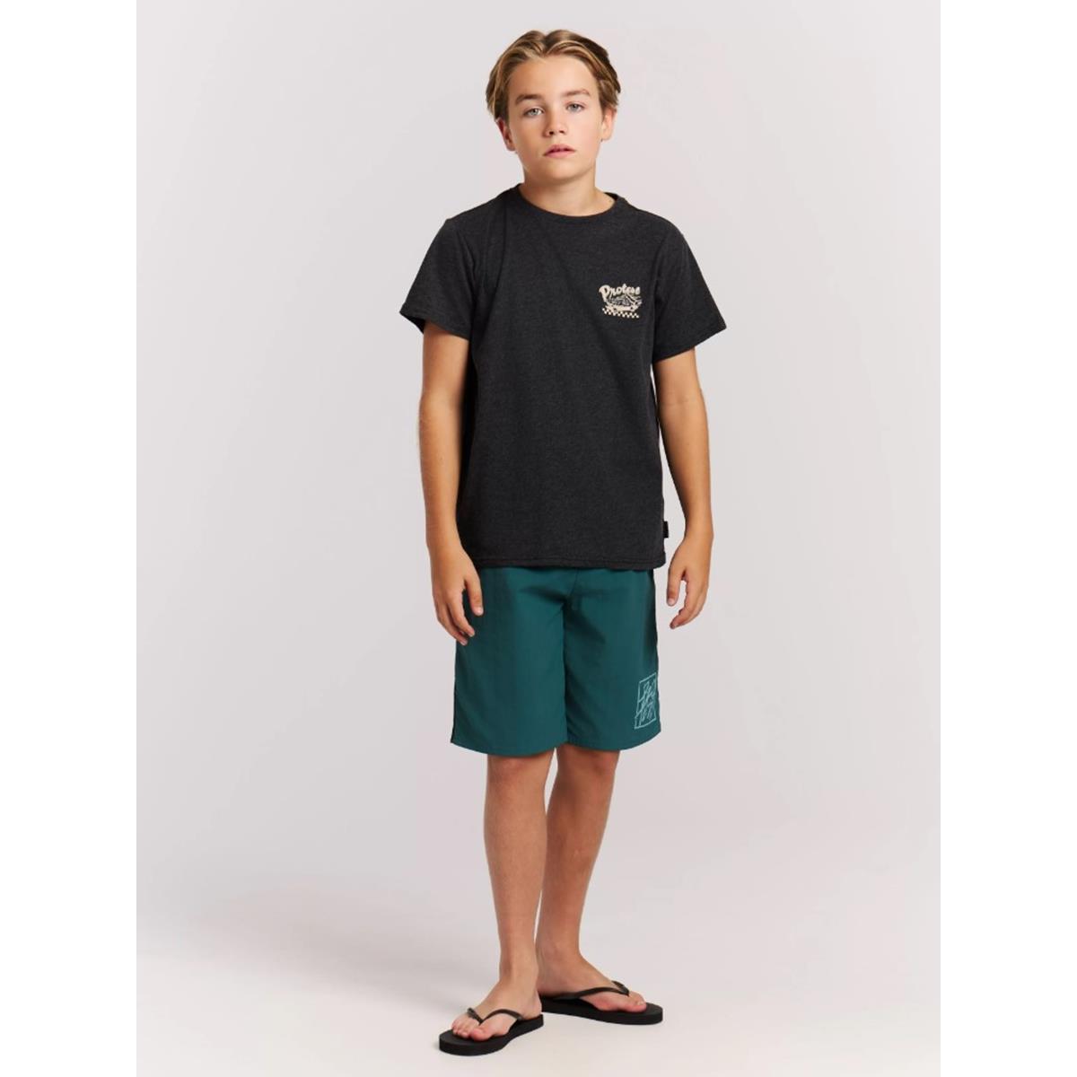 Protest Garrix Jr dark teal Kinder Badeshort, image 3 of 4