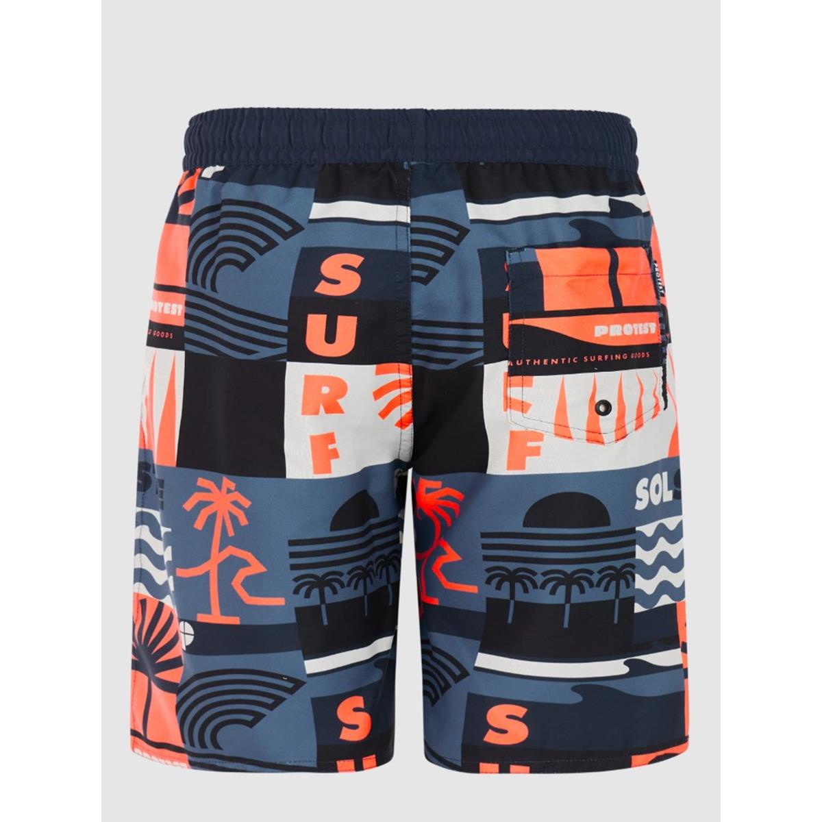 Protest Tonny Jr nightsky navy Kinder Badeshort, image 2 of 4