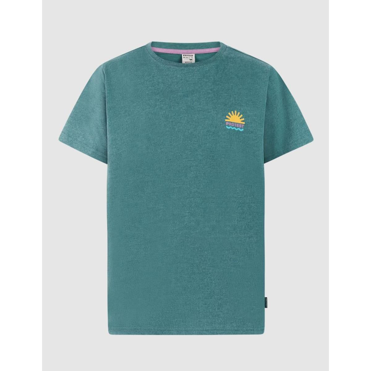 Protest Varzo Jr dark teal Kinder T-Shirt