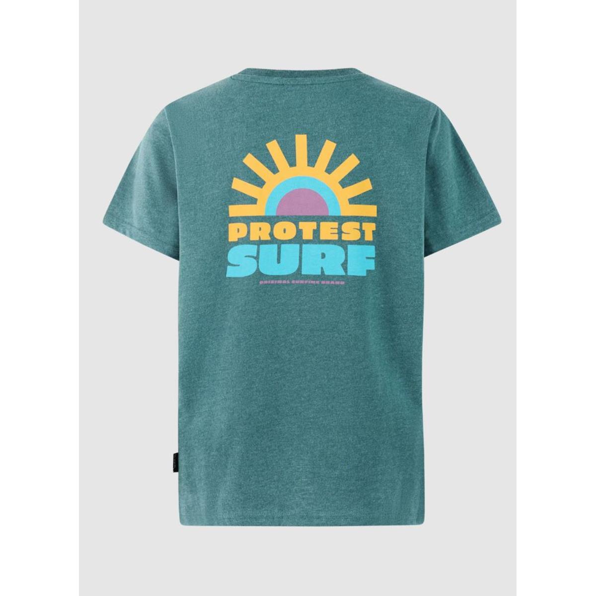Protest Varzo Jr dark teal Kinder T-Shirt