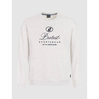 Protest Pidley M white melange Herren Sweatshirt