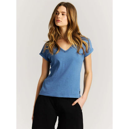 Protest Mondaysi gladio blue Damen T-Shirt