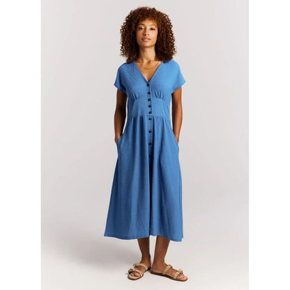 Protest Nieve gladio blue Damen Kleid