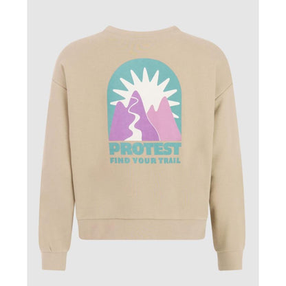 Protest Cover W bamboo beige Damen Sweatshirt