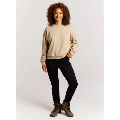 Protest Cover W bamboo beige Damen Sweatshirt