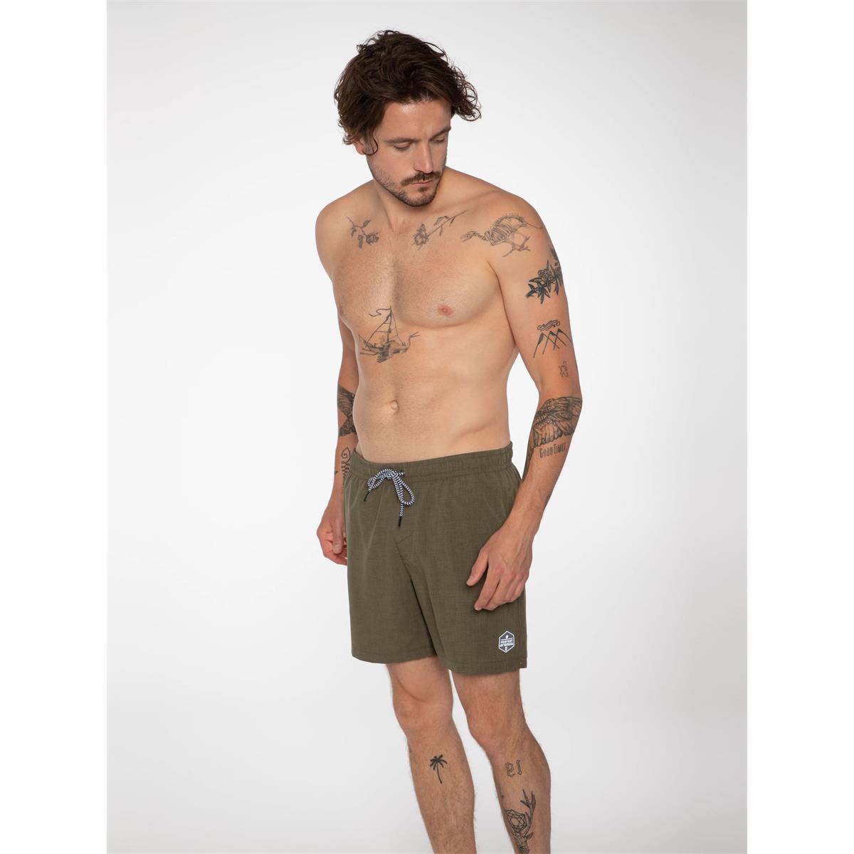 Protest Davey Beachshort camo green