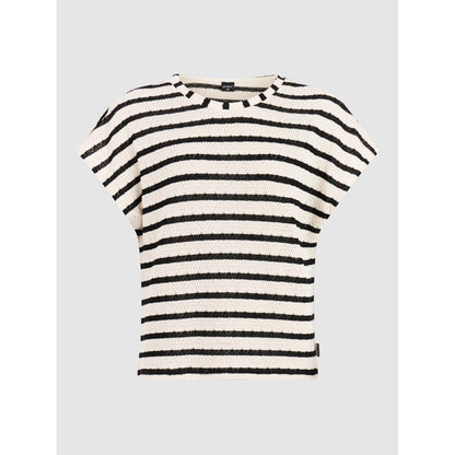 Protest Ester Gestreiftes T-Shirt Women - Kit Offwhite