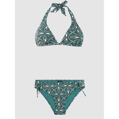 Protest Fungi Halter-Bikini-Set - Laurel Green