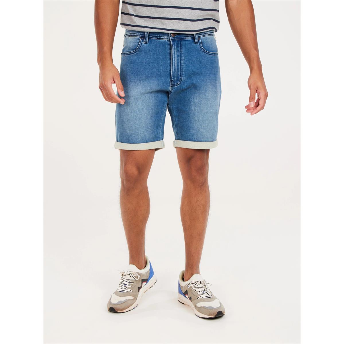Protest Herren Jeans Shorts Ylvor Faded Denim